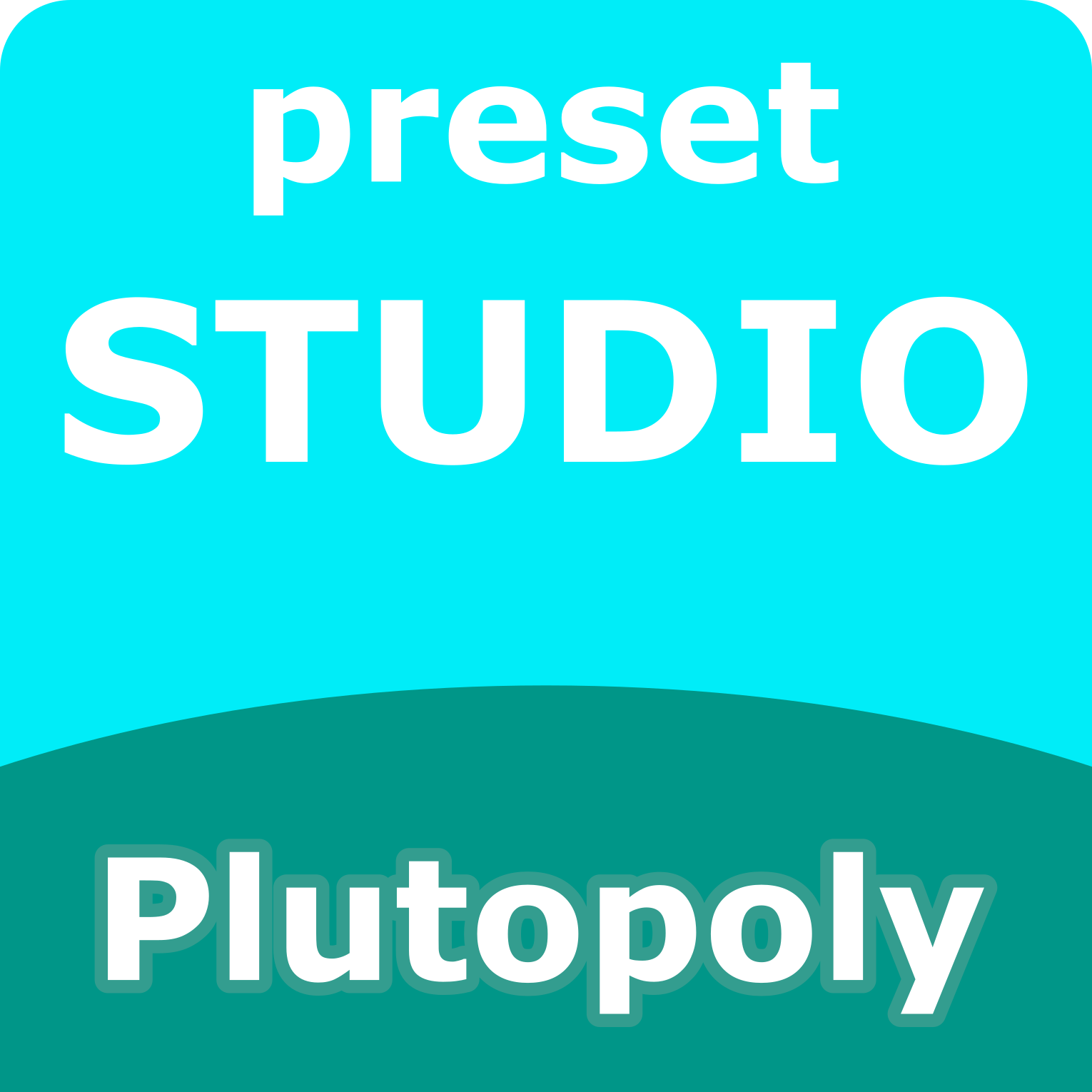 Preset Studio custom digital board game logo